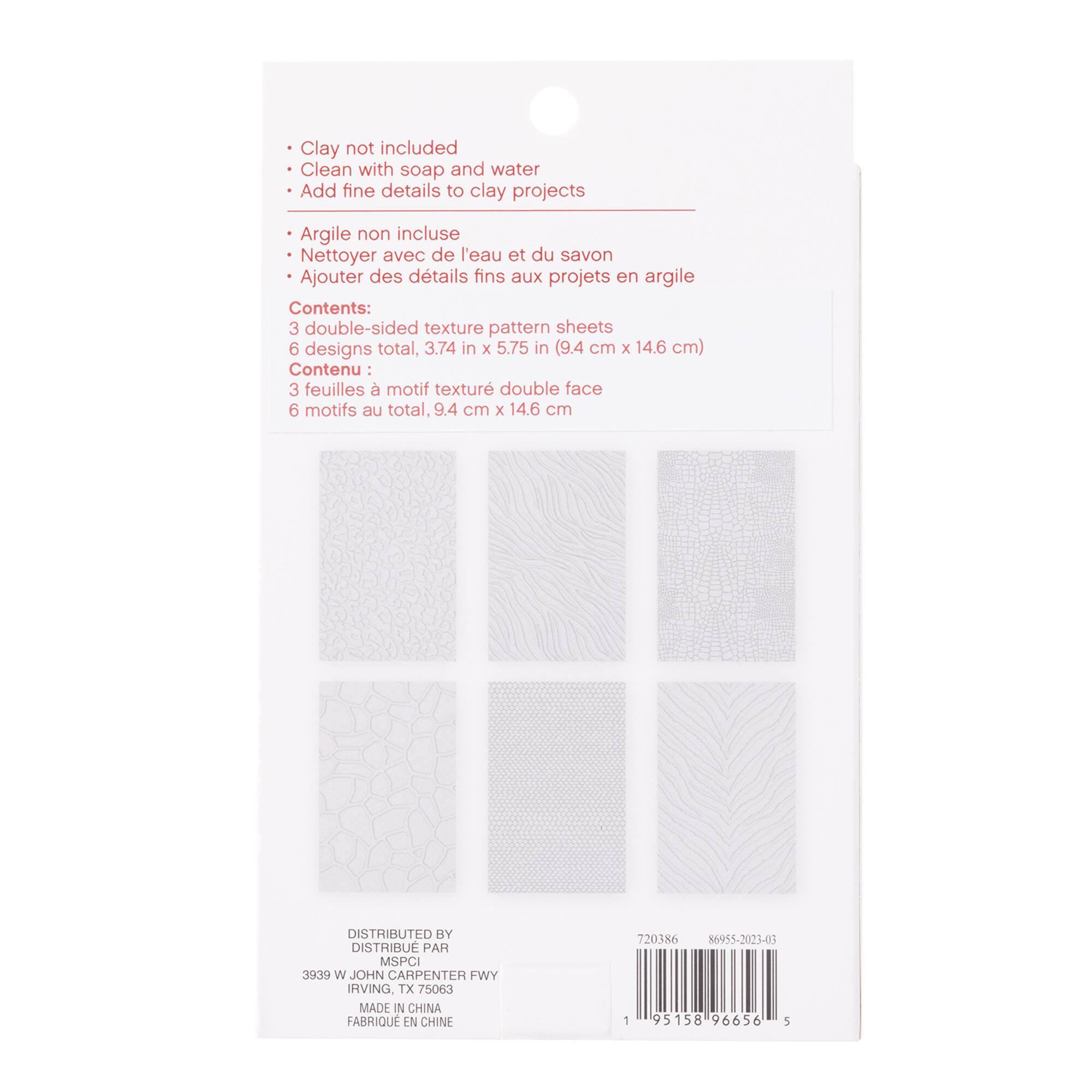 Animal Print Texture Sheet Set by Craft Smart®